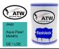 Preview: Jeep, Aqua Pearl Metallic, QE / LQE: 500ml Lackdose, von ATW Autoteile West.